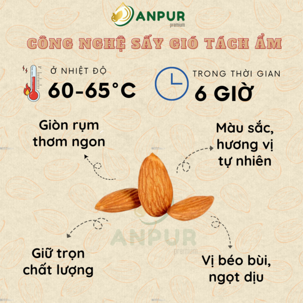 Alternative view of HẠT HẠNH NHÂN ÚC SẤY MỘC