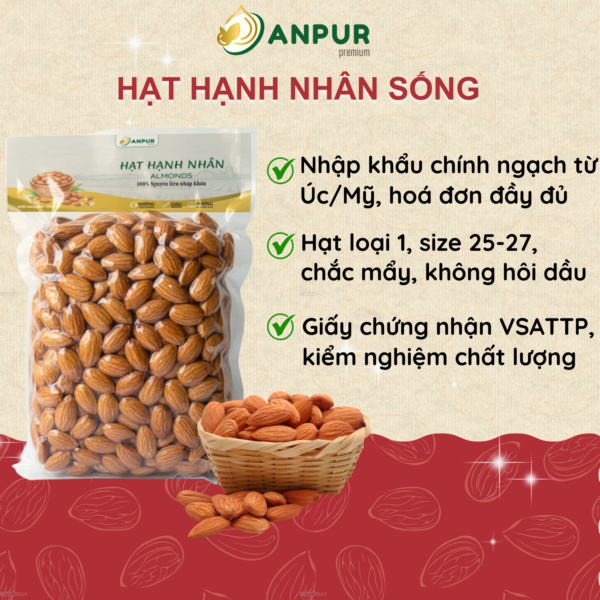 HẠT HẠNH NHÂN ÚC